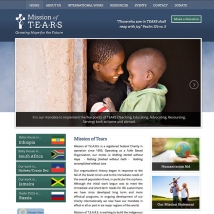 Ministry Builder Websites - Mission of TEARS
